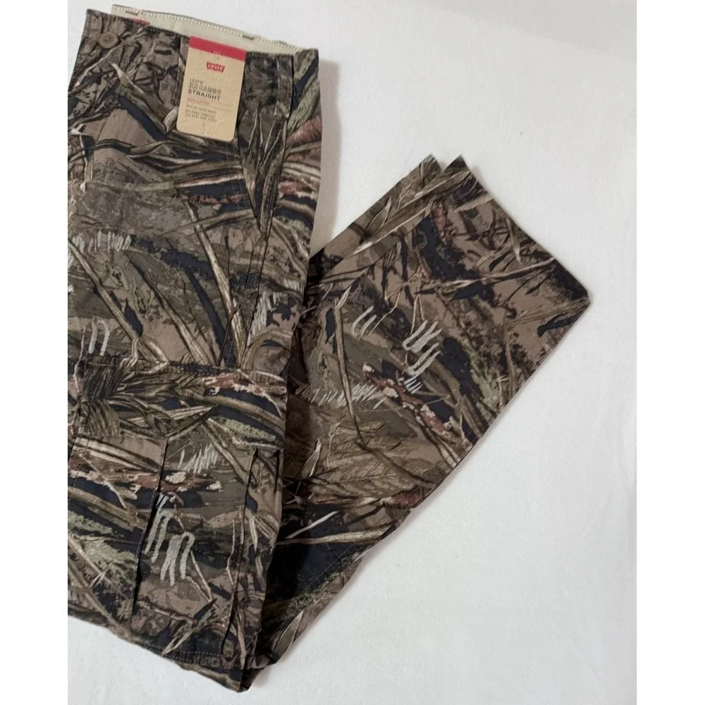 Levi's Men's XX Cargo Straight Leg‎ Relaxed Fit 100% Cotton Pants US Size 29x32